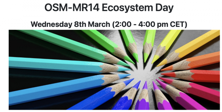 Participation of the project in the OSM-MR14 Ecosystem Day